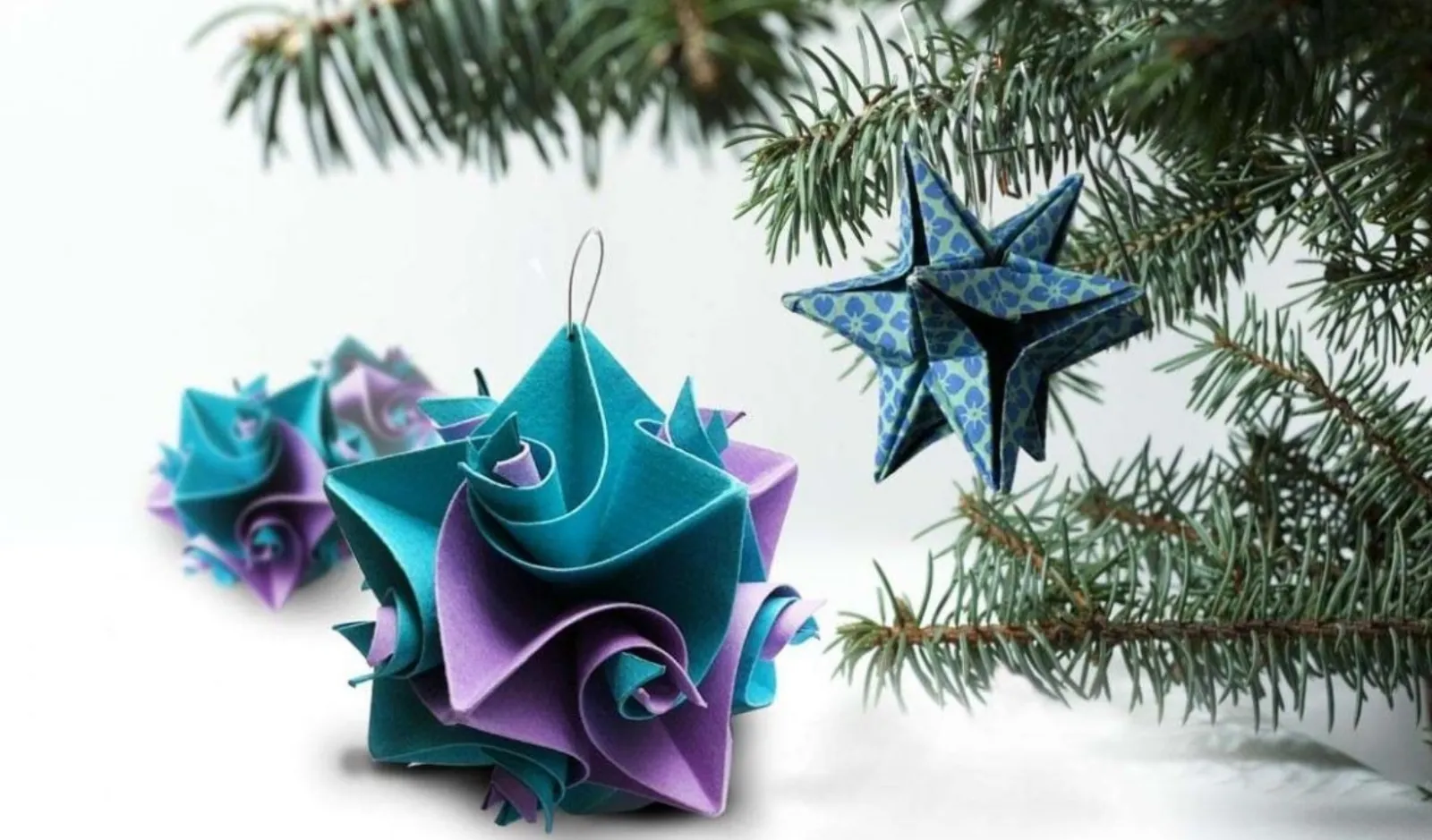 Origami Decorazioni Natalizie.Idee Da Copiare Per Realizzare Alberi Di Natale Originali