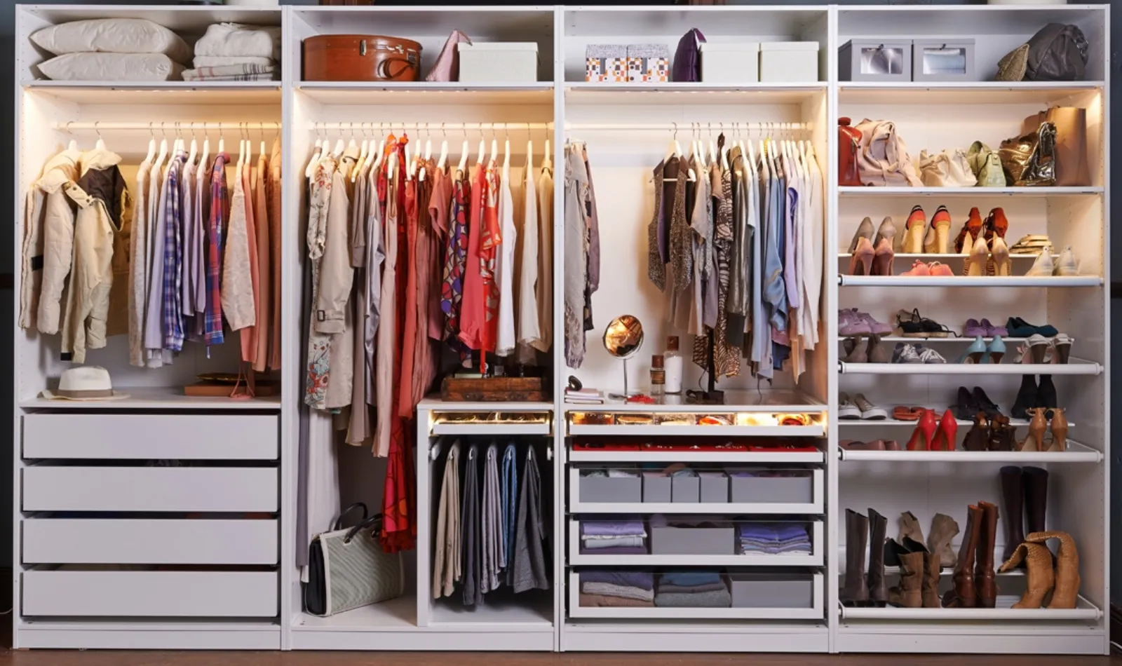 Armadi ikea per progettare il guardaroba