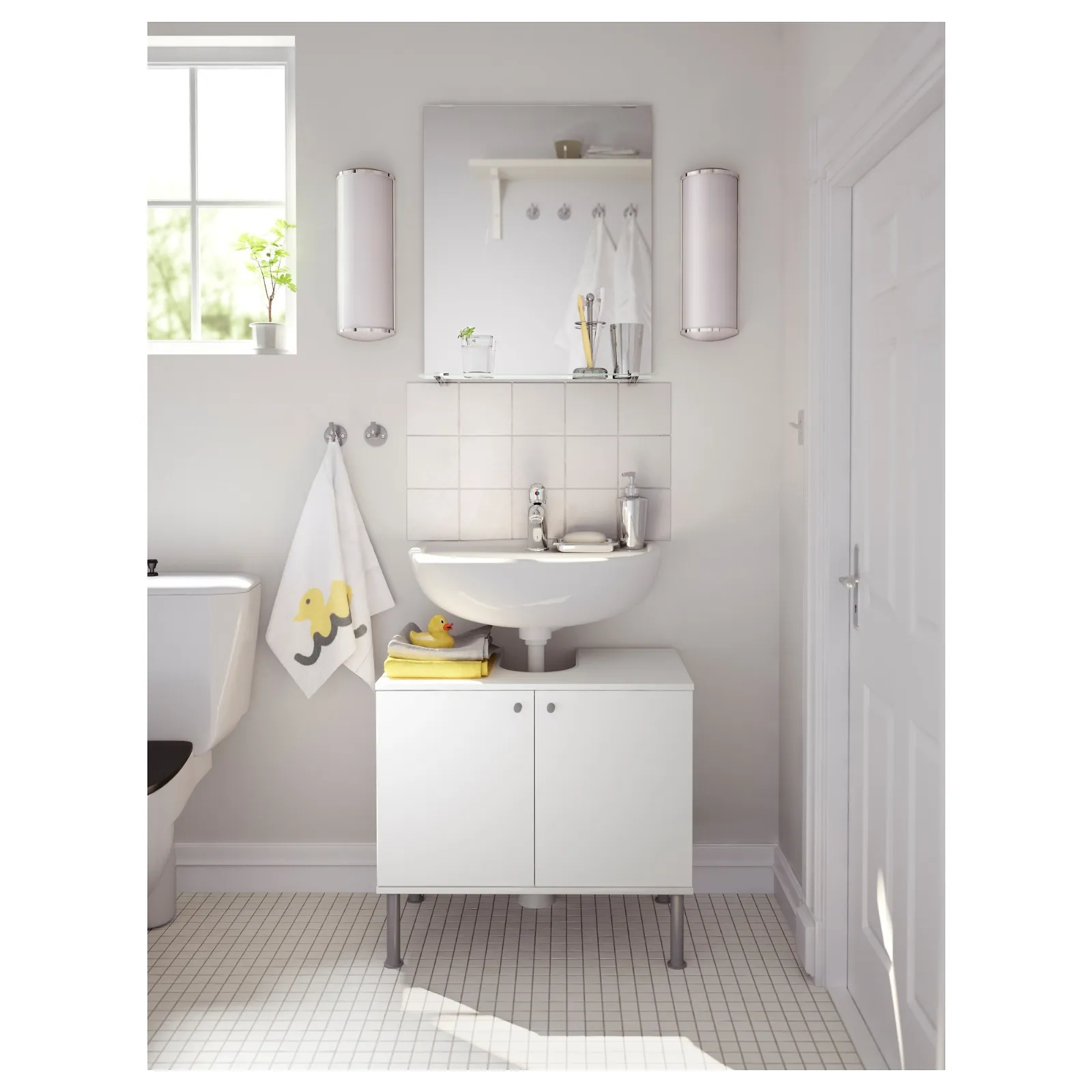 Arredo bagno Ikea, soluzioni funzionali