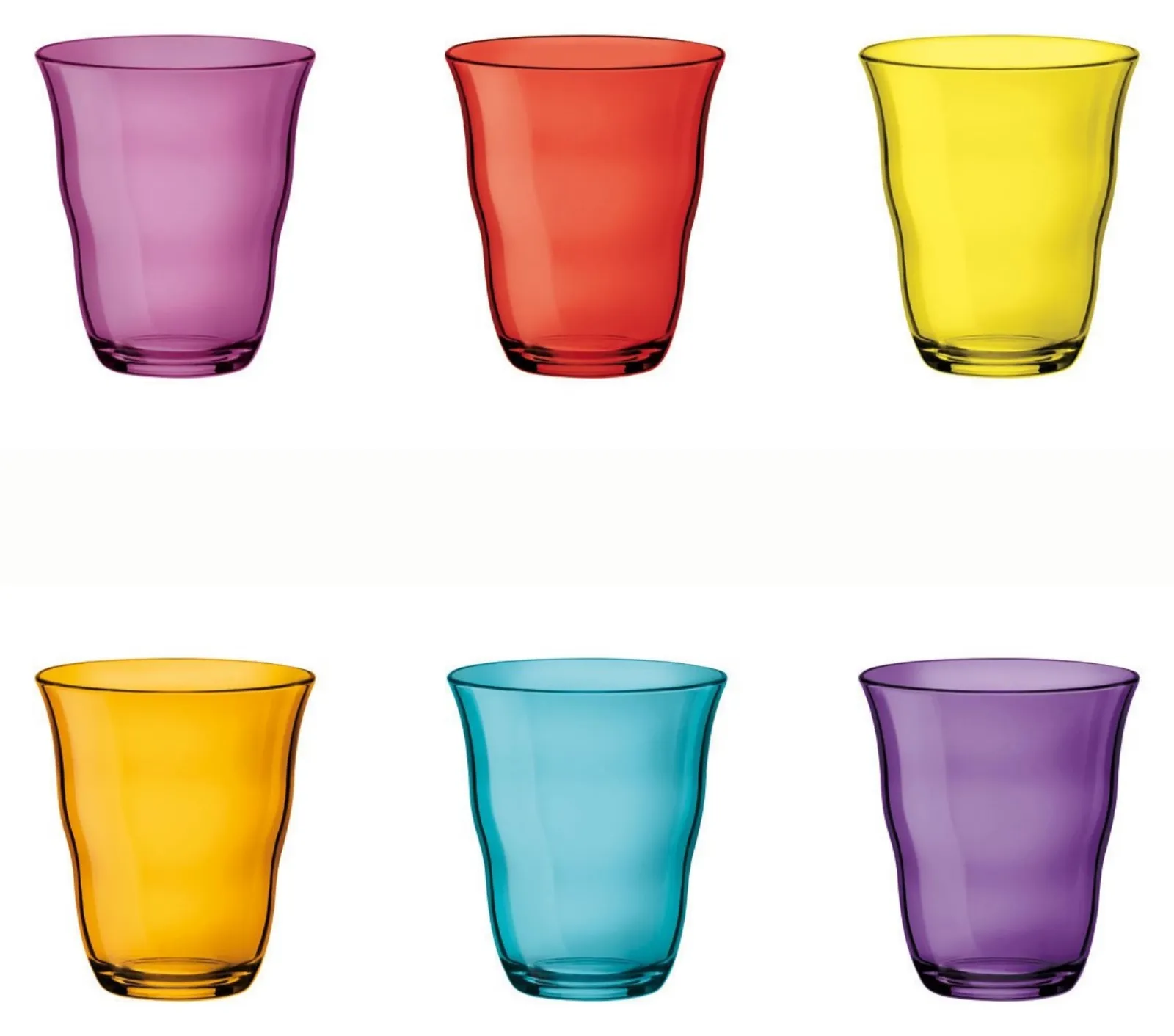 Bormioli Rocco Set Bicchieri Mat 30 - 30 Cl, Vetro Temperato, Lavabile Lavastoviglie, Made In Italy