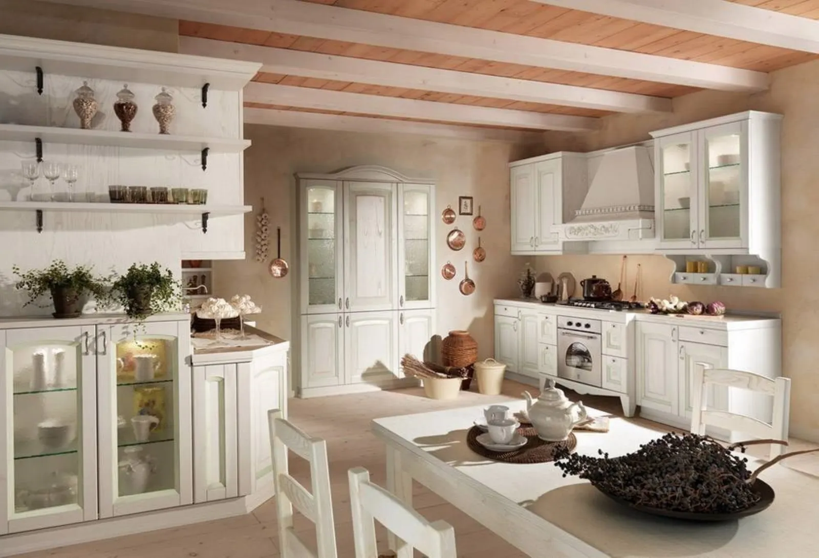 Cucine Classiche Bianche Fascino Intramontabile