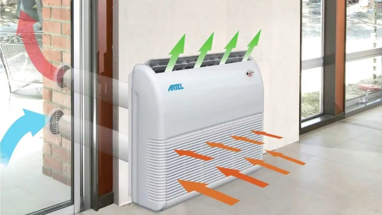 deumidificatore scarico esterno