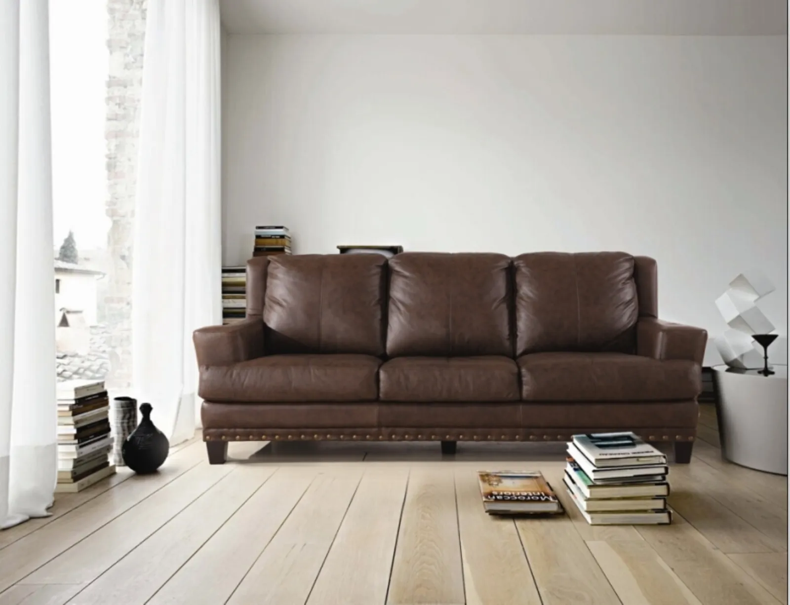 Divani classici in pelle
