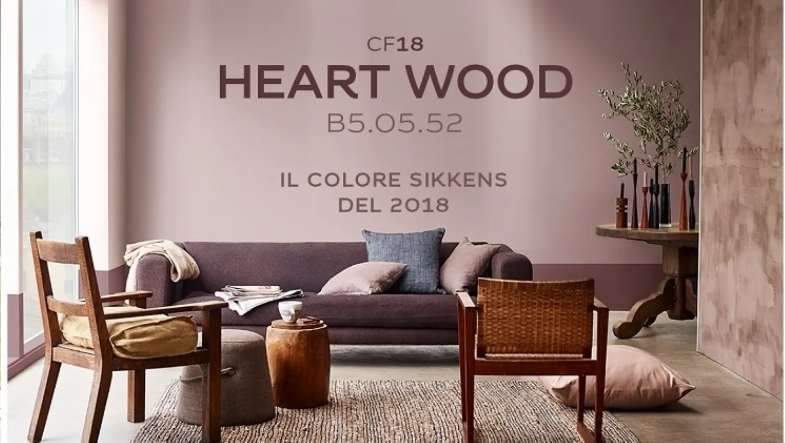 Heart Wood Colore Dell Anno 2018