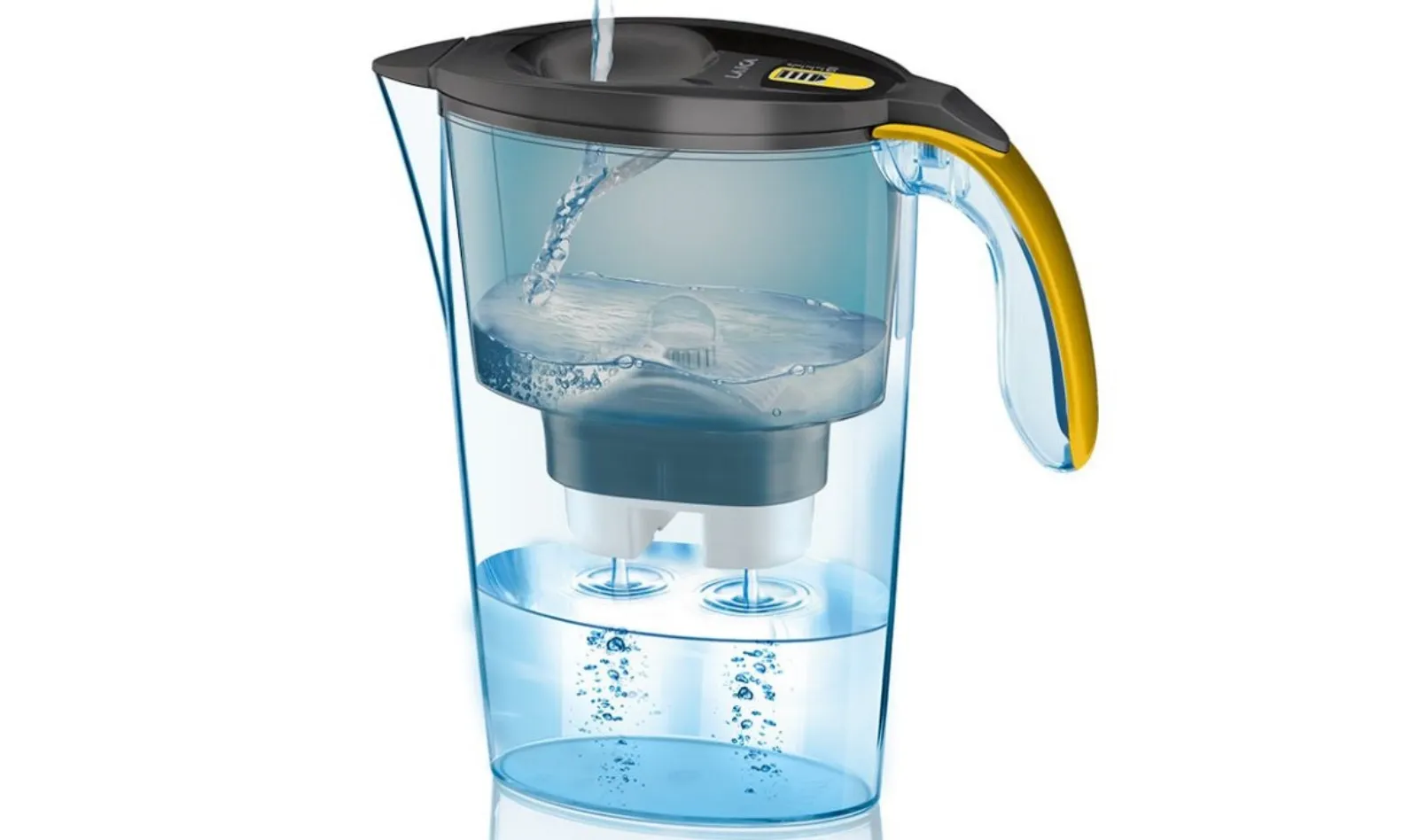 SUPPORTO STAFFA DOPPIA METALLO PER FILTRO ACQUA CONTENITORE