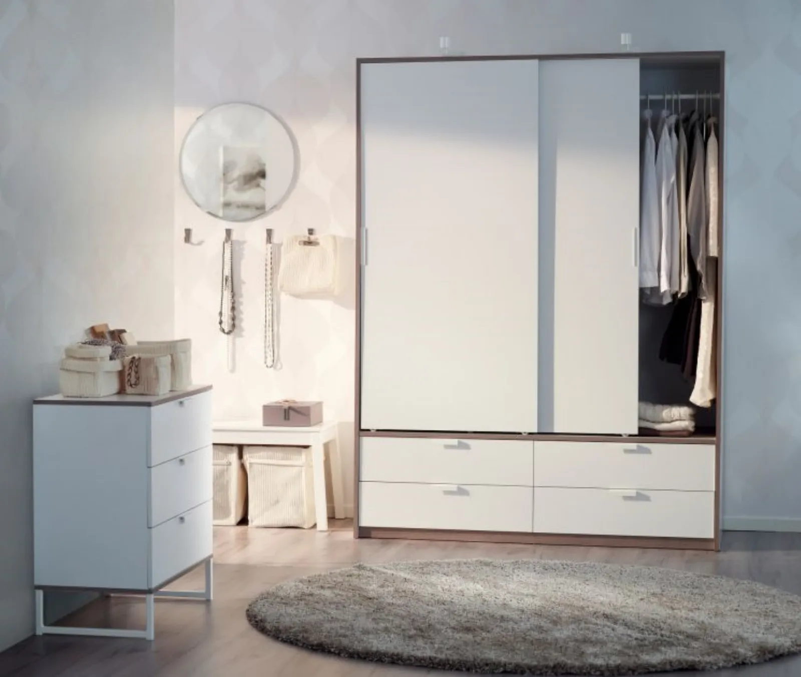 Ikea armadi, soluzioni modulari e look moderno