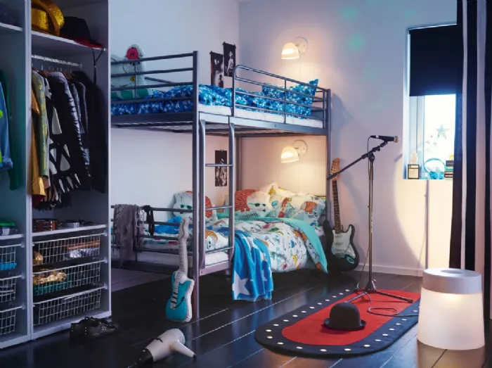 Le camerette Ikea, moderne e funzionali