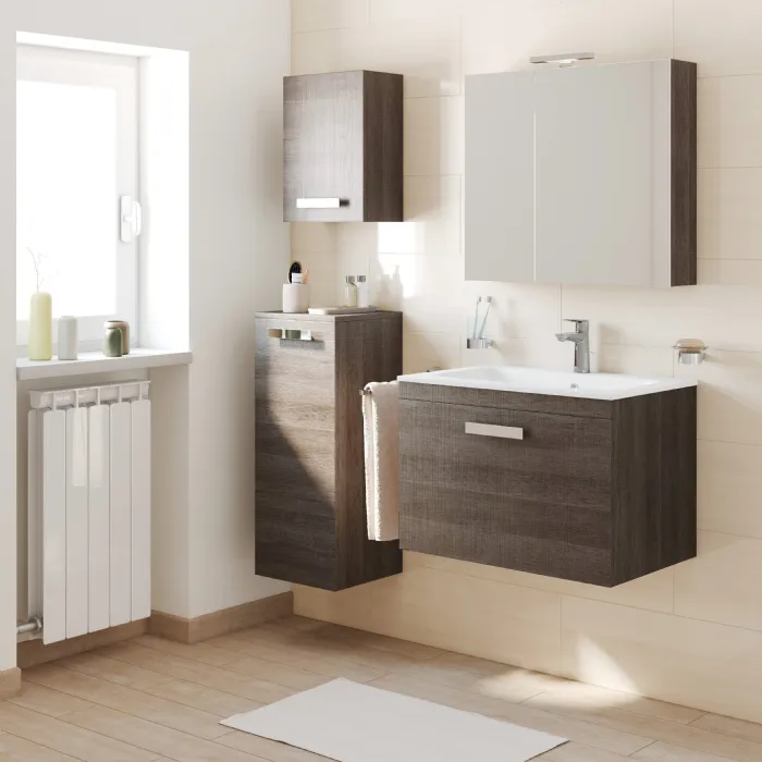 Offerte Bagni Leroy Merlin / Mobile bagno Ginevra bianco L 56,5 cm prezzi e offerte ...