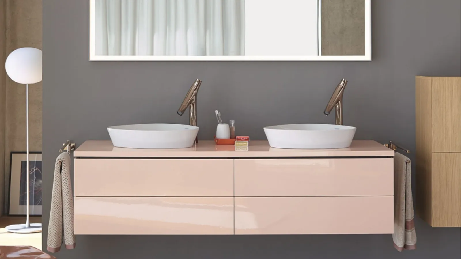 mobile bagno doppio lavabo 200 cm