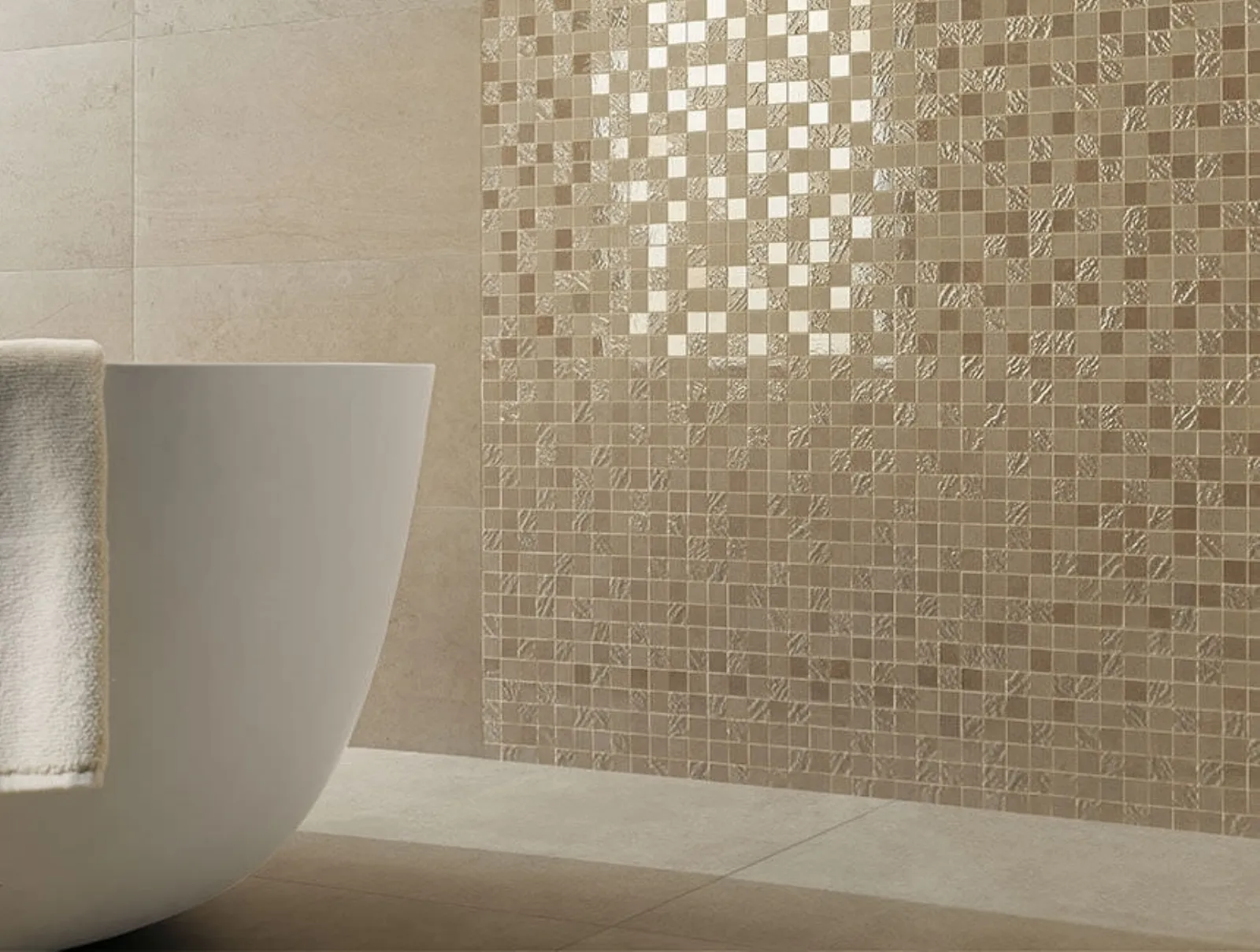 piastrelle a mosaico per bagno