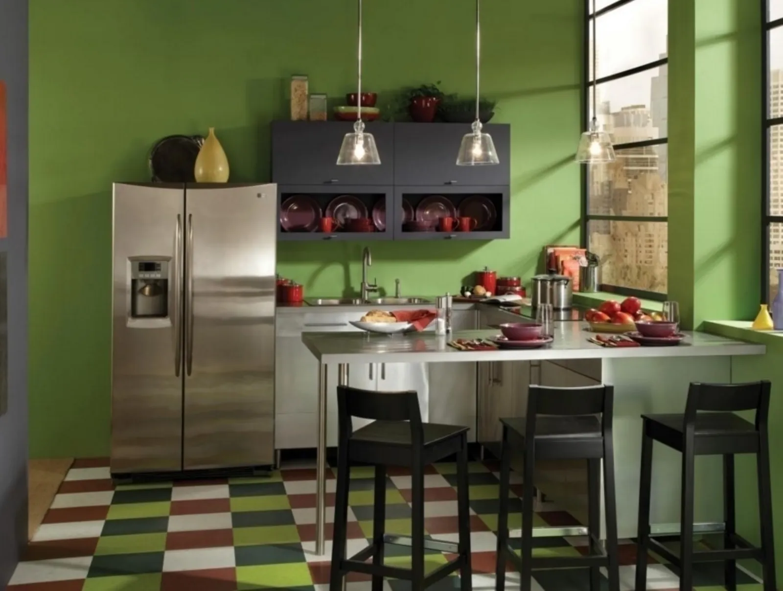 Cucina colorata: 10 modelli supervivaci e moderni o sobri e ...