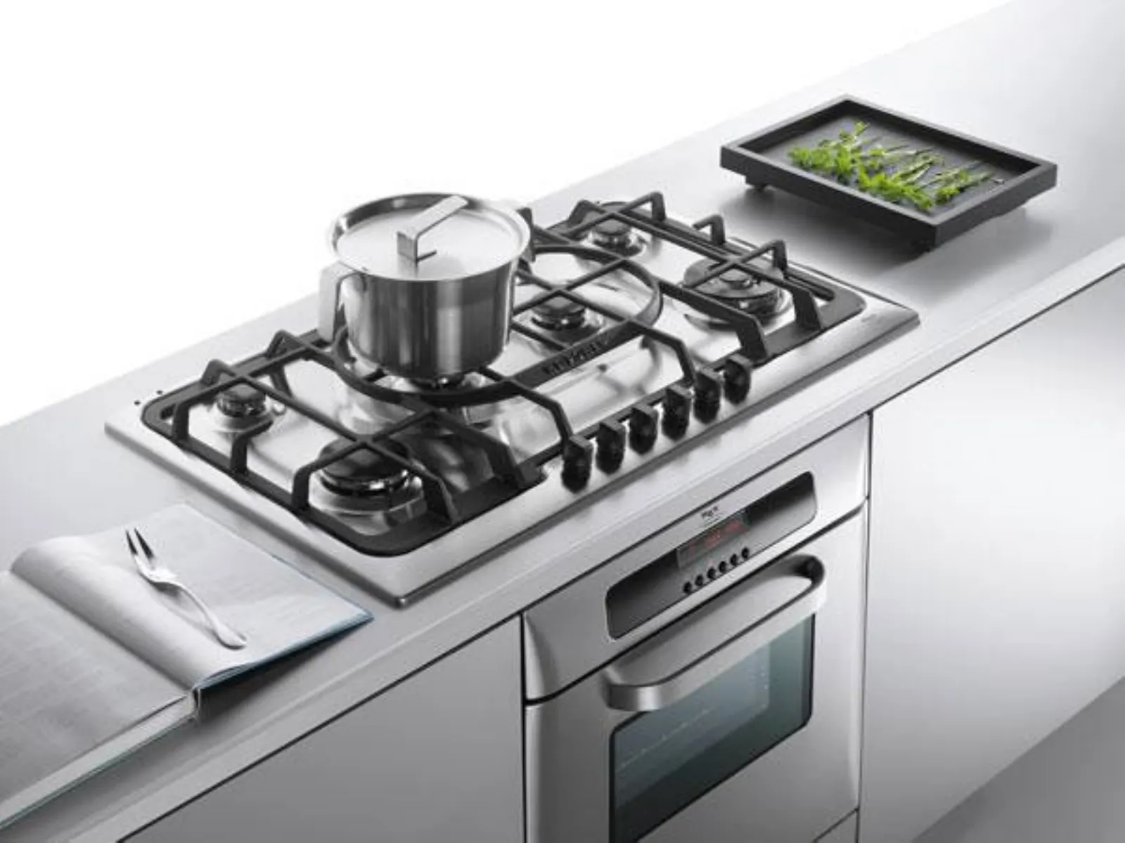 Kit 5 Piattini Per Piani Cottura Rex - Electrolux, Grandi, Medi E Piccoli, Ricambio Originale Qualità