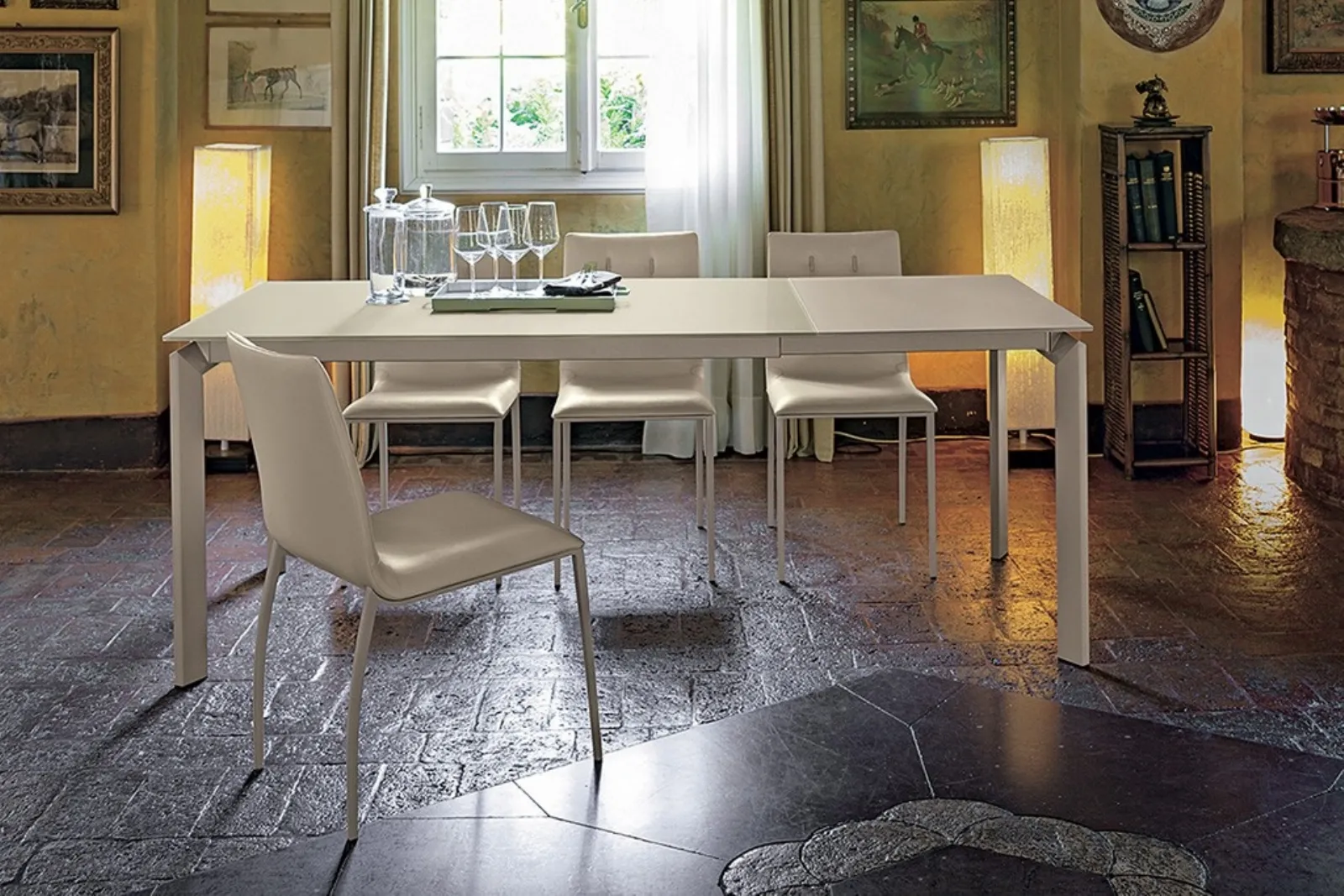 Sale Moderne Il Social Network Del Soggiorno Domestico