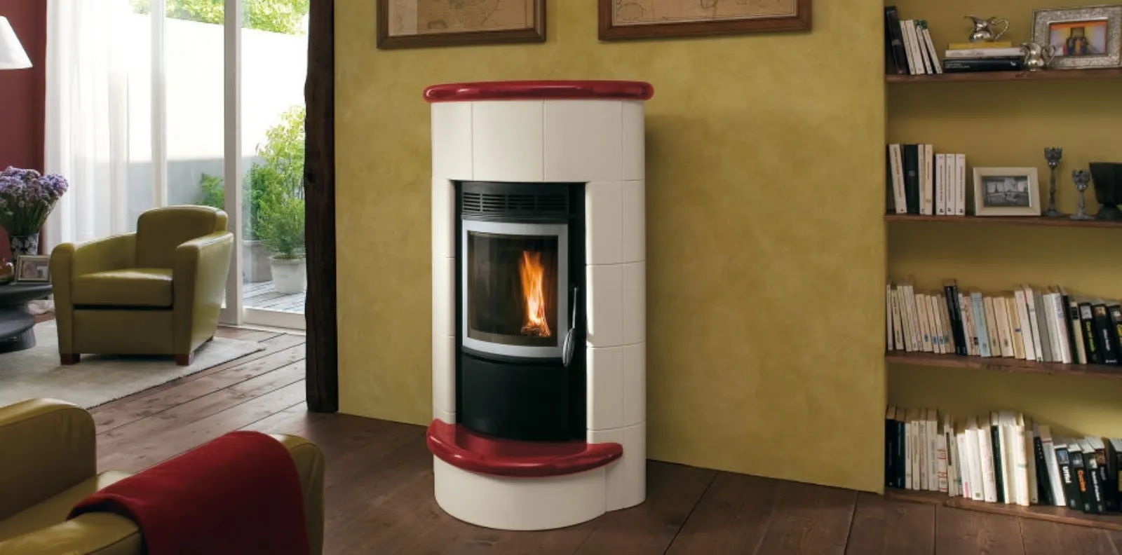 Stufa a pellet senza canna fumaria