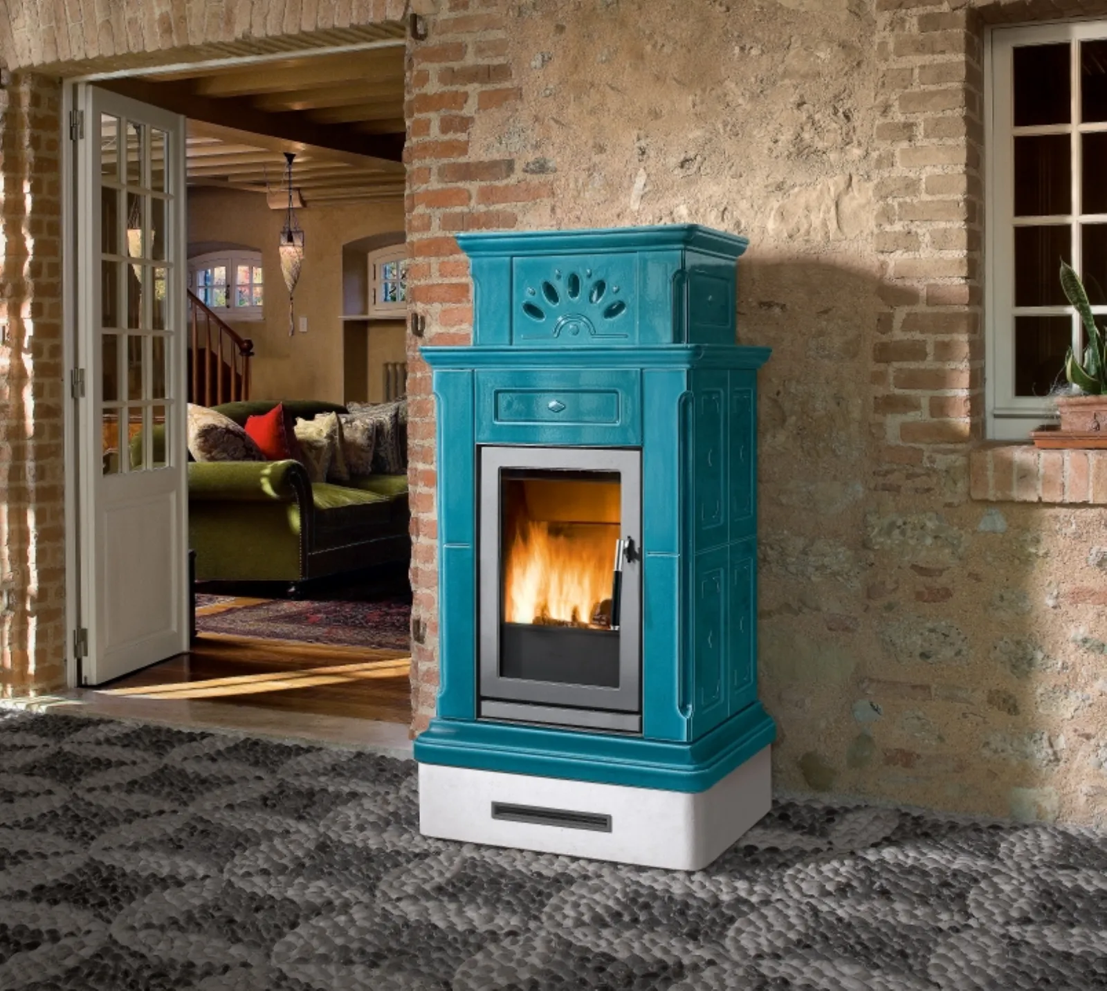 Stufe Piazzetta per una calda atmosfera