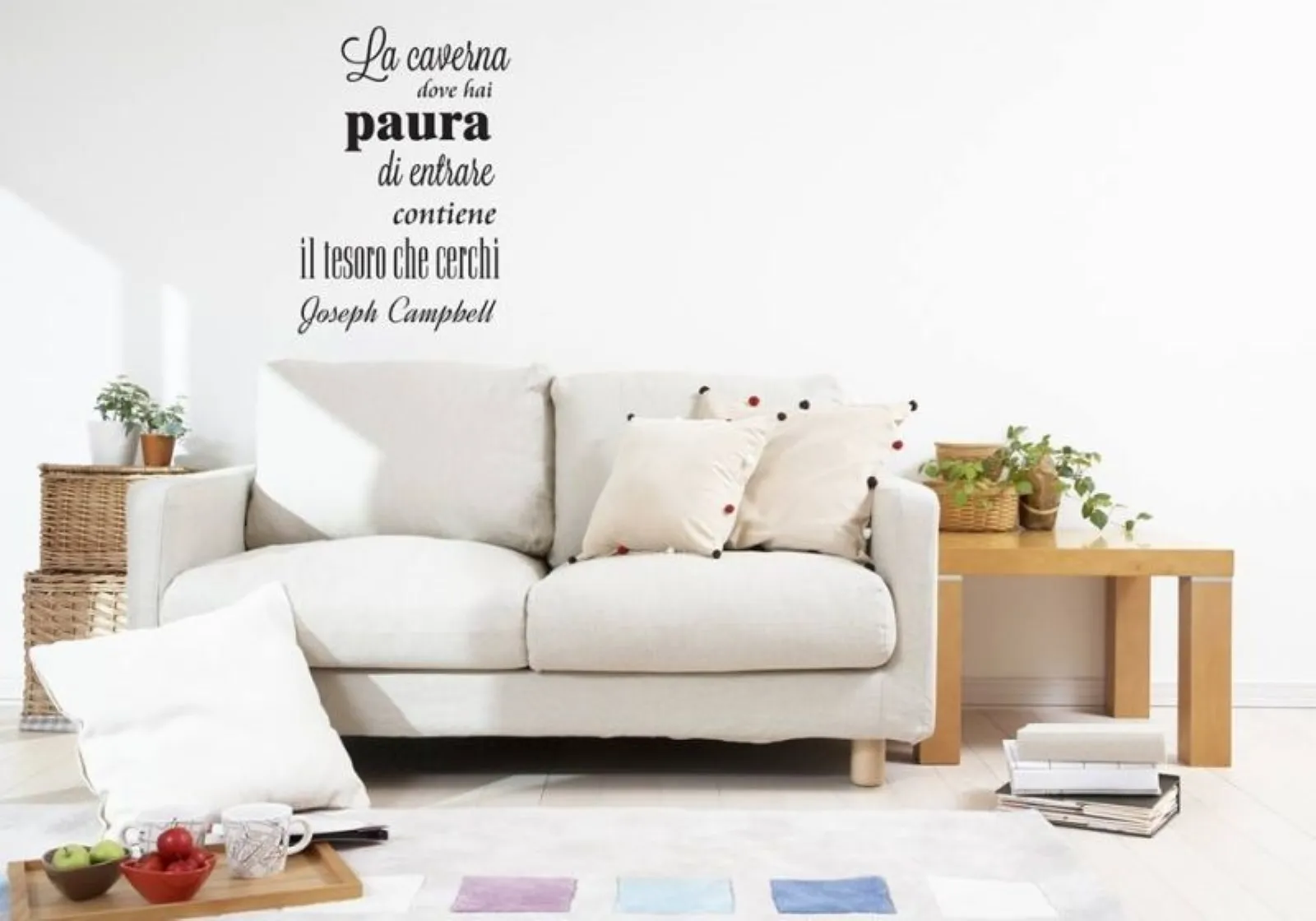 Adesivi murali: personalizzare la casa bricolage Adesivo murale personalizzato