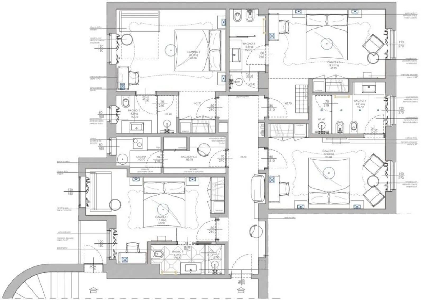 Arredare la camera da letto camere da letto Progetto camera da letto