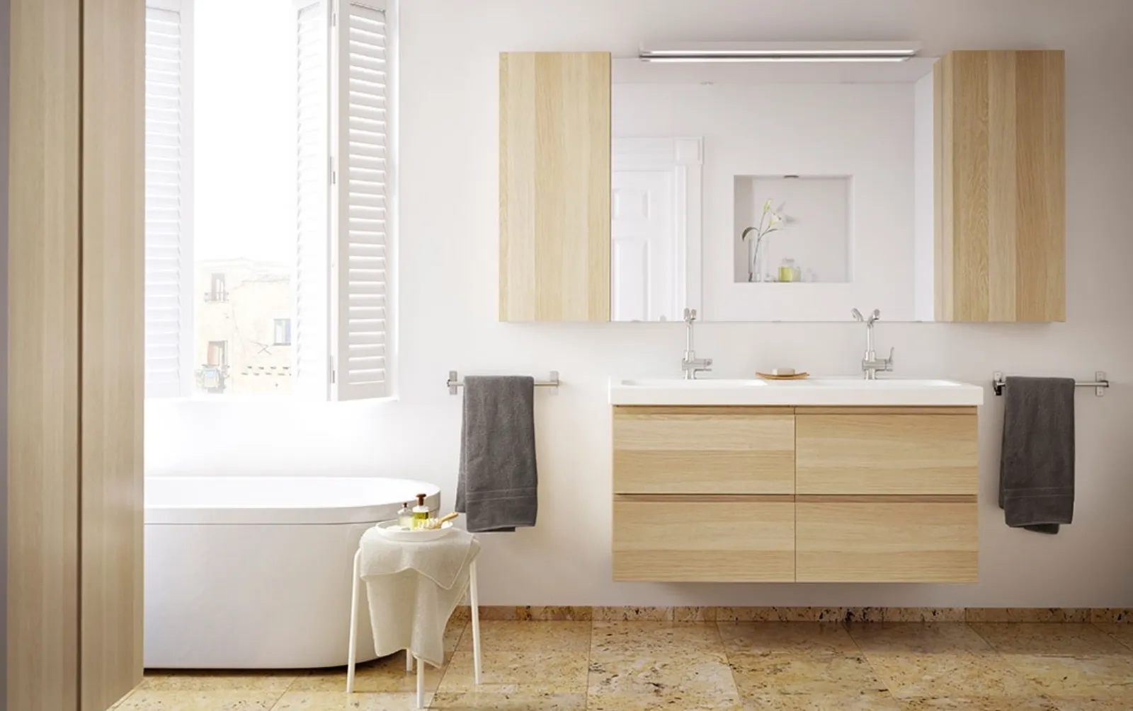 Arredo bagno ikea, soluzioni funzionali arredo bagno Mobiletti bagno