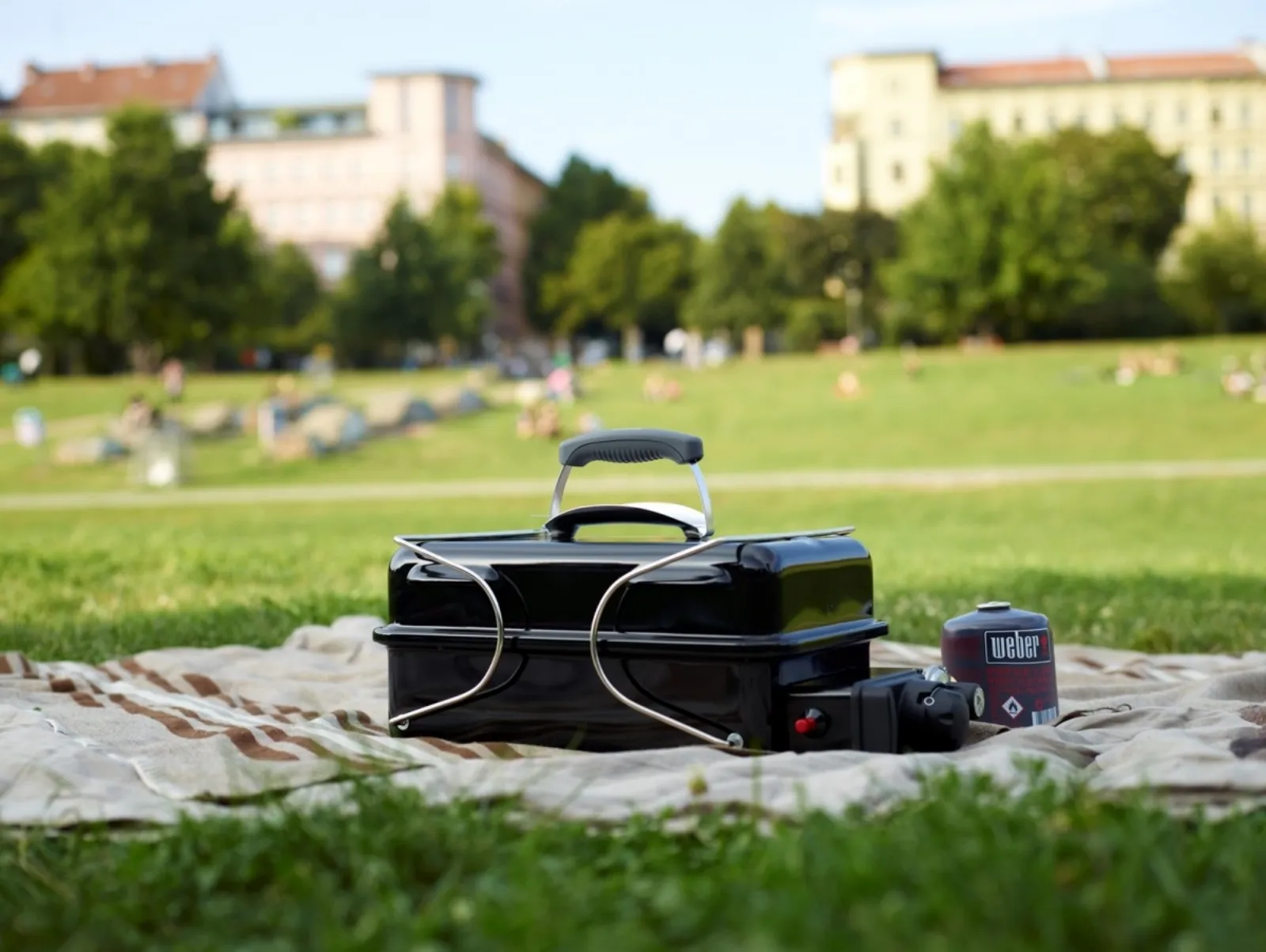 Barbecue portatile a gas weber