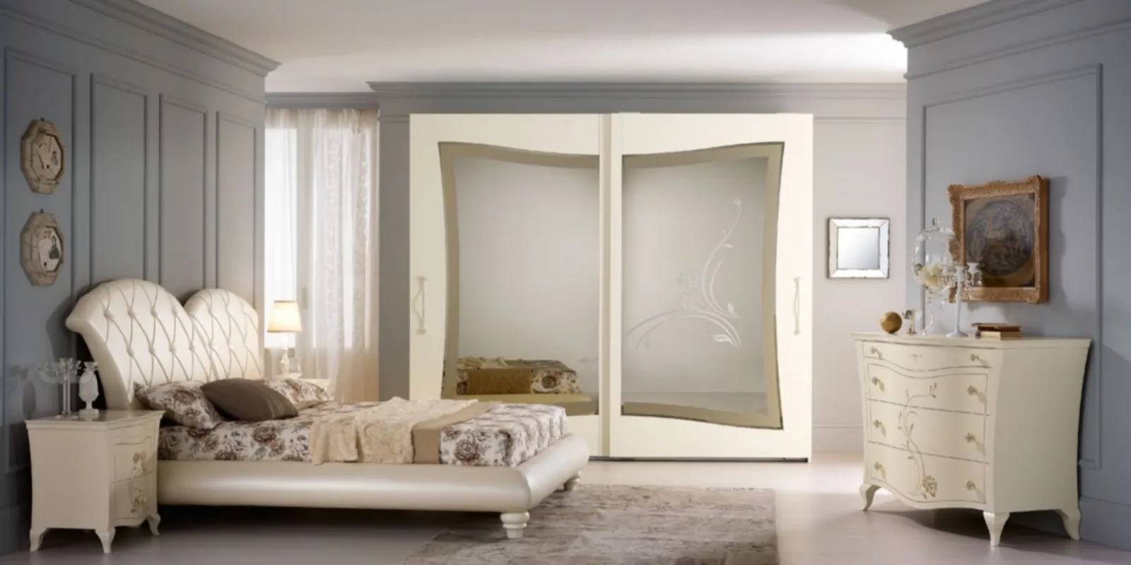 Camere da letto matrimoniali classiche camere da letto for Stile contemporaneo mobili