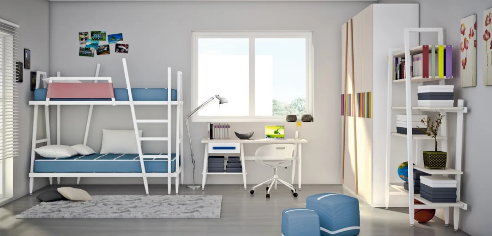 Camere per ragazzi,come organizzare lo spazio camerette Foto di camerette per ragazze