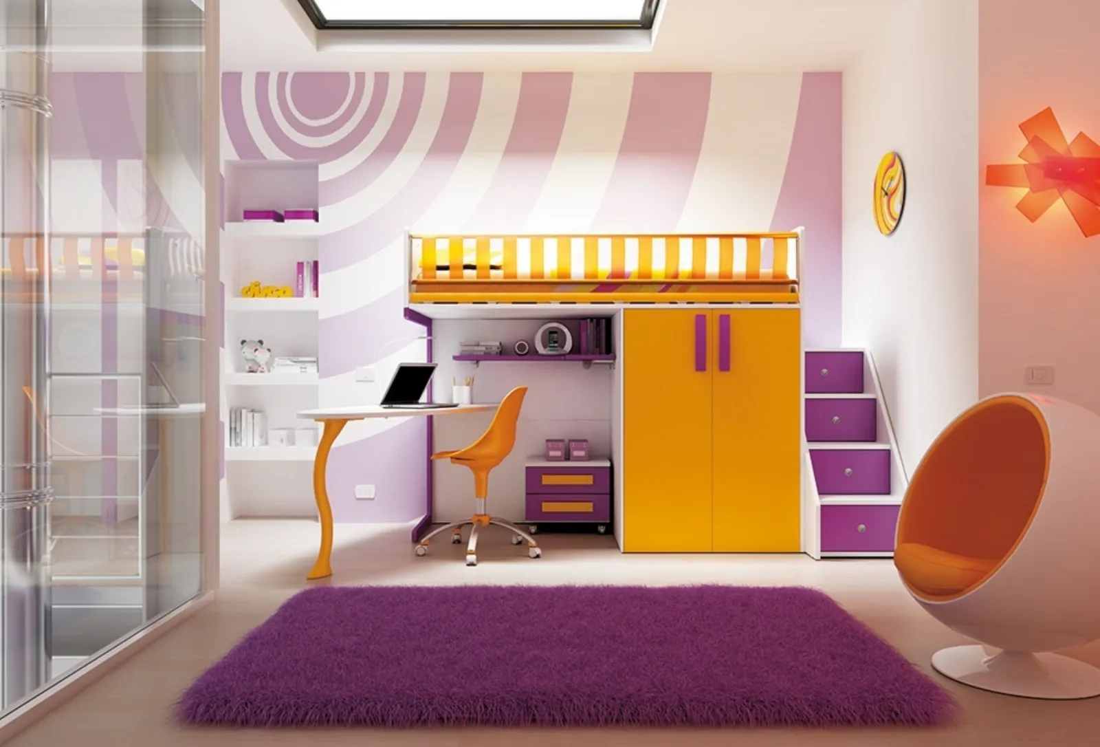 Camerette bimba, modelli ed idee per stanze originali camerette Colori cameretta bimba