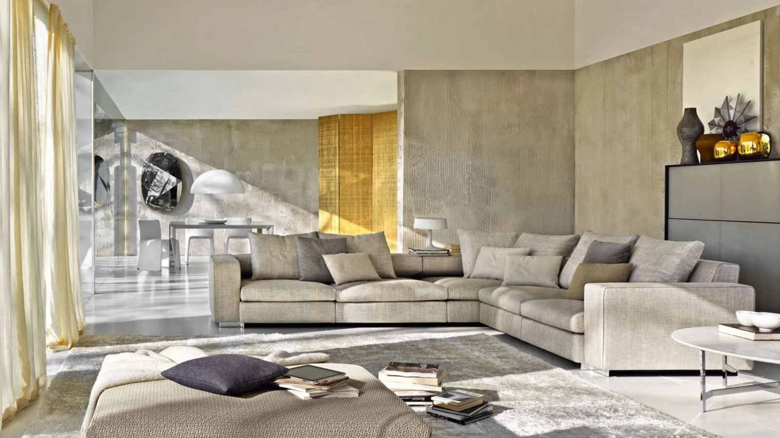 Colori pareti moderne tendenze casa Tavolo da muro colore scuro