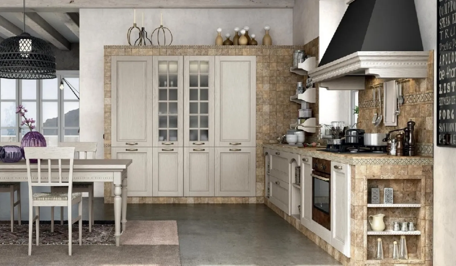 Come costruire una cucina in muratura - Cucine Country Come costruire una cucina in muratura - Cucine Country