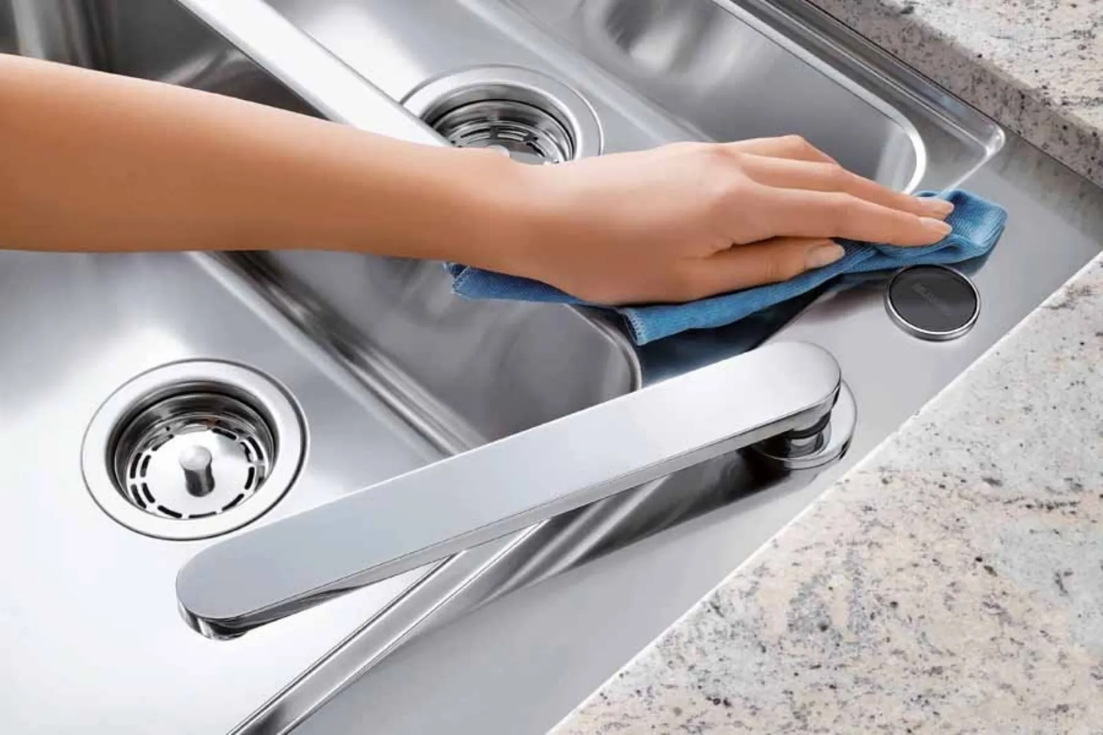 Lavello in acciaio inox