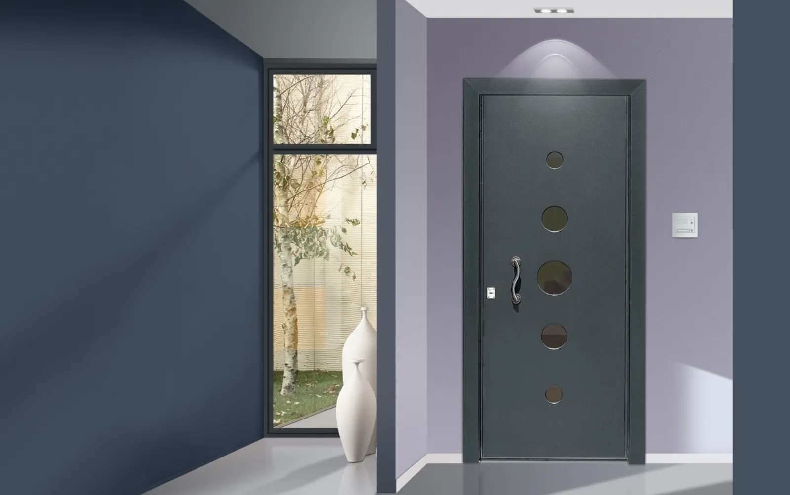 porta blindata moderna