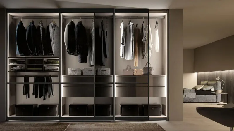 Ante scorrevoli per armadi a muro: consigli per la scelta