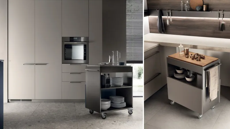 Carrelli da cucina: versatili e belli da vedere