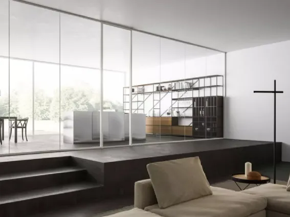 Lascia entrare la luce naturale appieno la parete in vetro Mies by Cetos