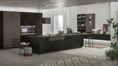 Natural by Stosa Cucine tra nuance scure e naturalità