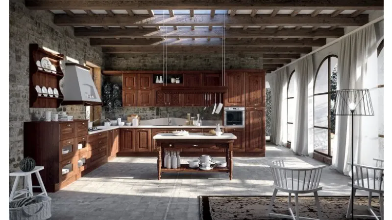 Cucine classiche ad angolo