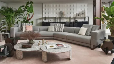 Divano modulare Elissa Sectional di Gallotti&Radice