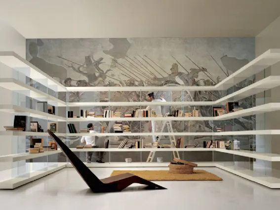 Libreria dal design contemporaneo e innovativo Air1 di Lago