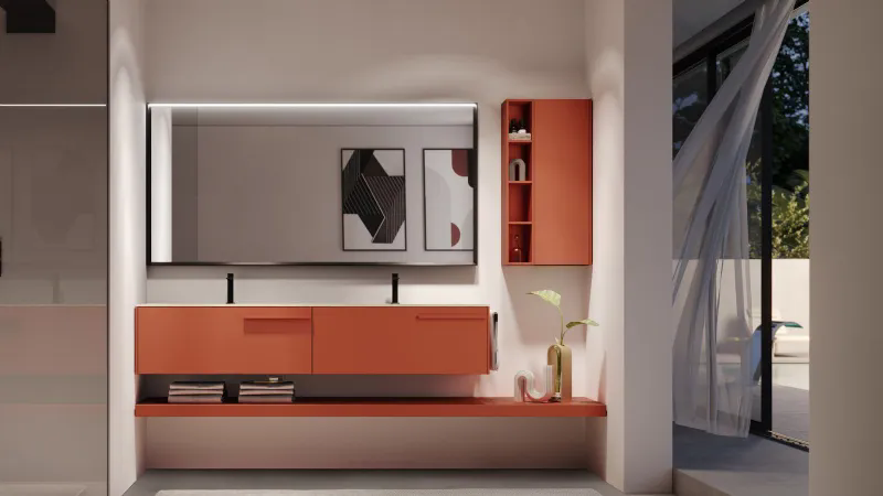 Consigli sul mobile da bagno con doppio lavabo