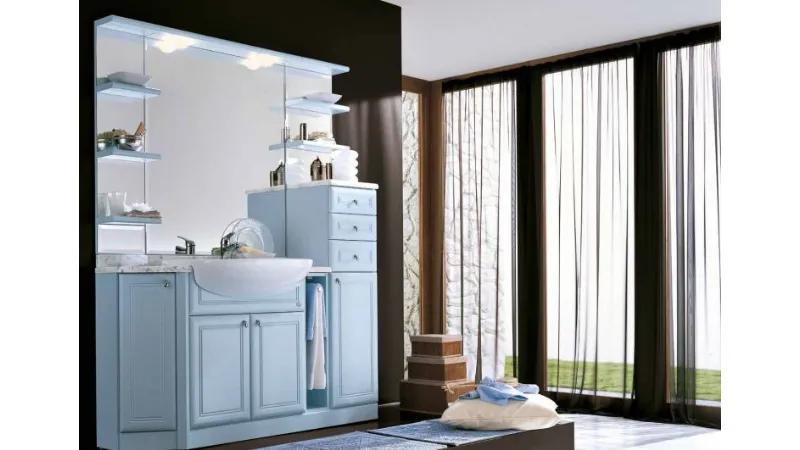 Mobile bagno classico con lavabo