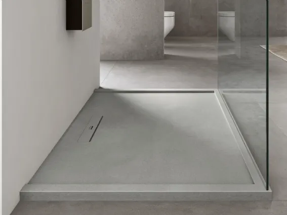 Piatti doccia effetto pietra naturale Forma Vale di Hafro