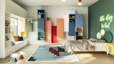 Composizione CM310, Camerette Uno Per Tutti di Giessegi