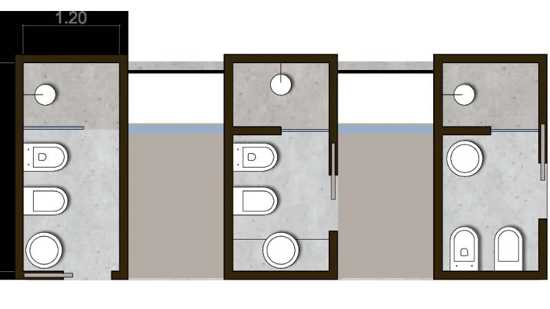Esempi ottimali di progetti per bagno piccolo