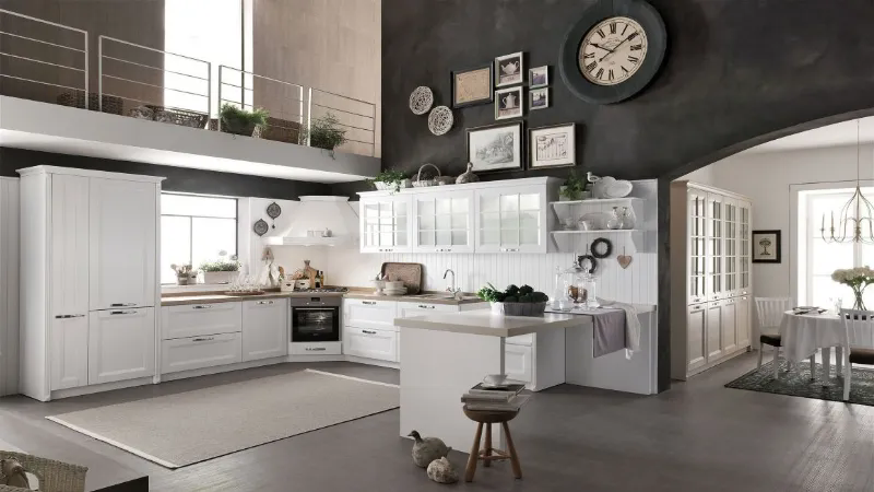 Cucina classica ad angolo Beverly di Stosa Cucine