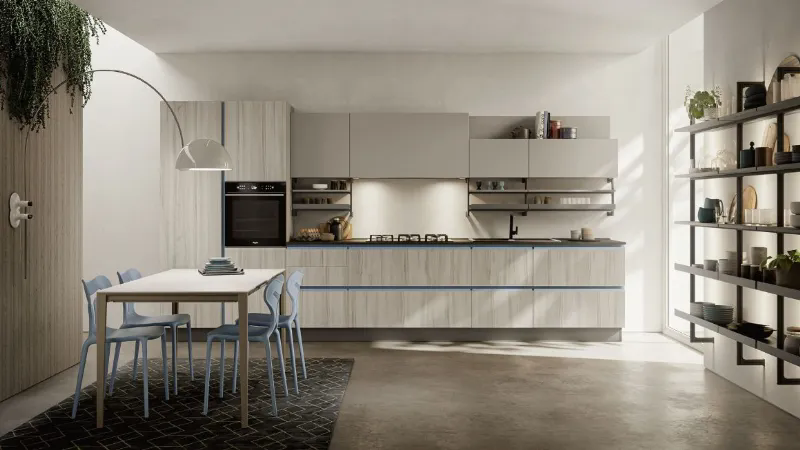 Cucina lineare Unica di Lube 