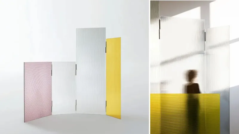 Paravento Rayures di Glas Italia