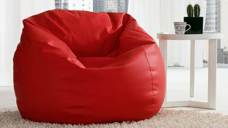 Poltrona Sacco rossa Dea A05 di Kestile