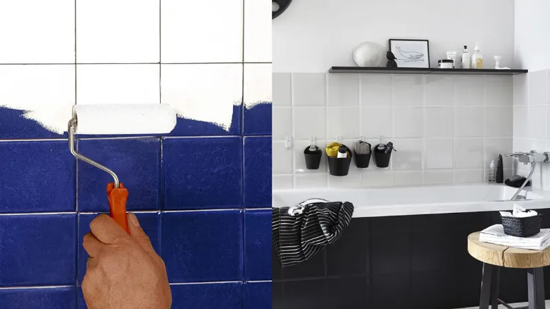 Piastrelle verniciate, smalto Leroy Merlin