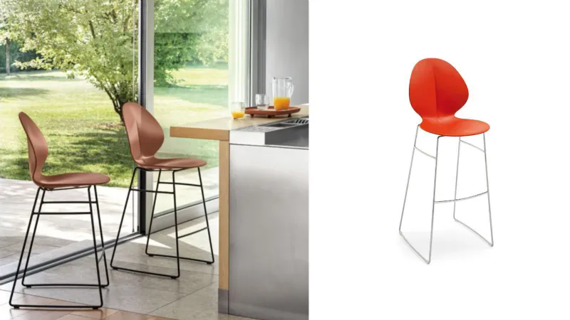 Sgabello Basil di Calligaris