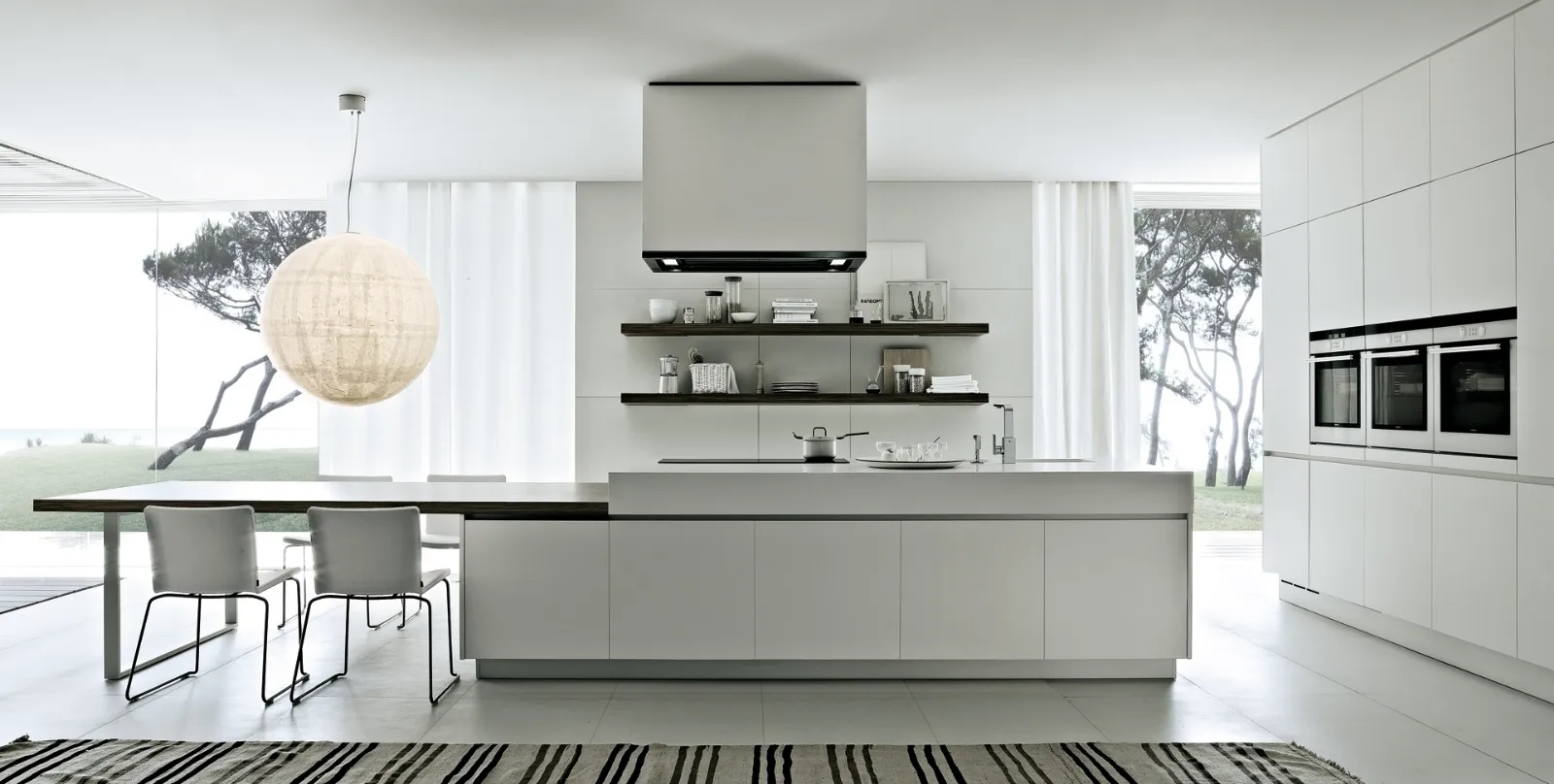 Cucina bianca, total white in cucina cucine moderne Cucina classica bianca