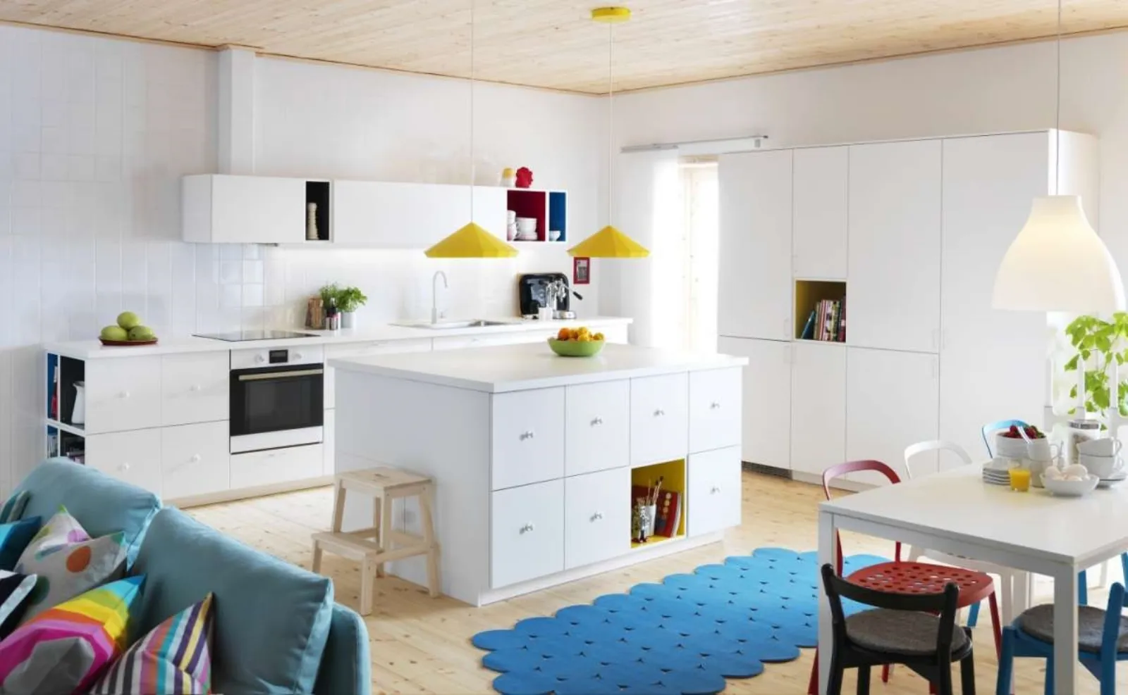 Cucina isola cucine moderne come progettare e arredare una ... Piani cucina ikea
